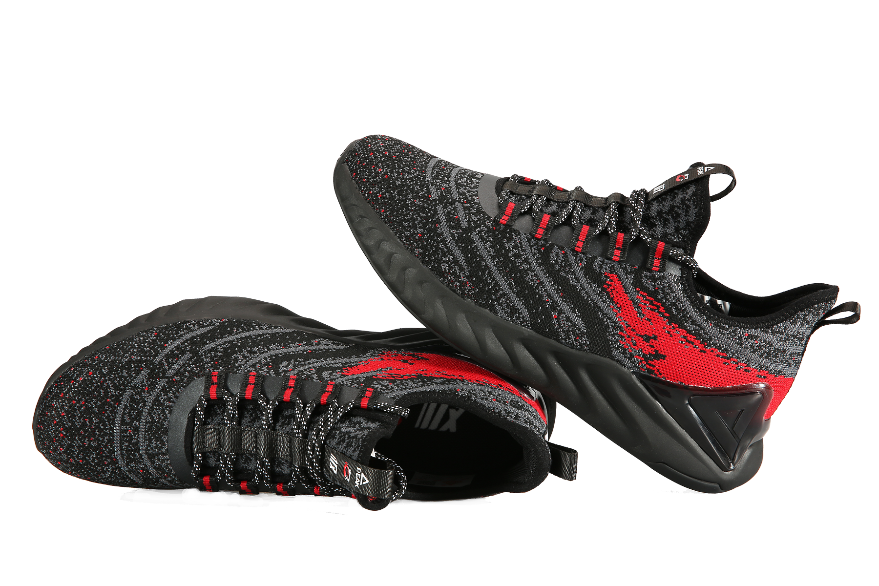 new running shoe Peak TAICHI grey/red