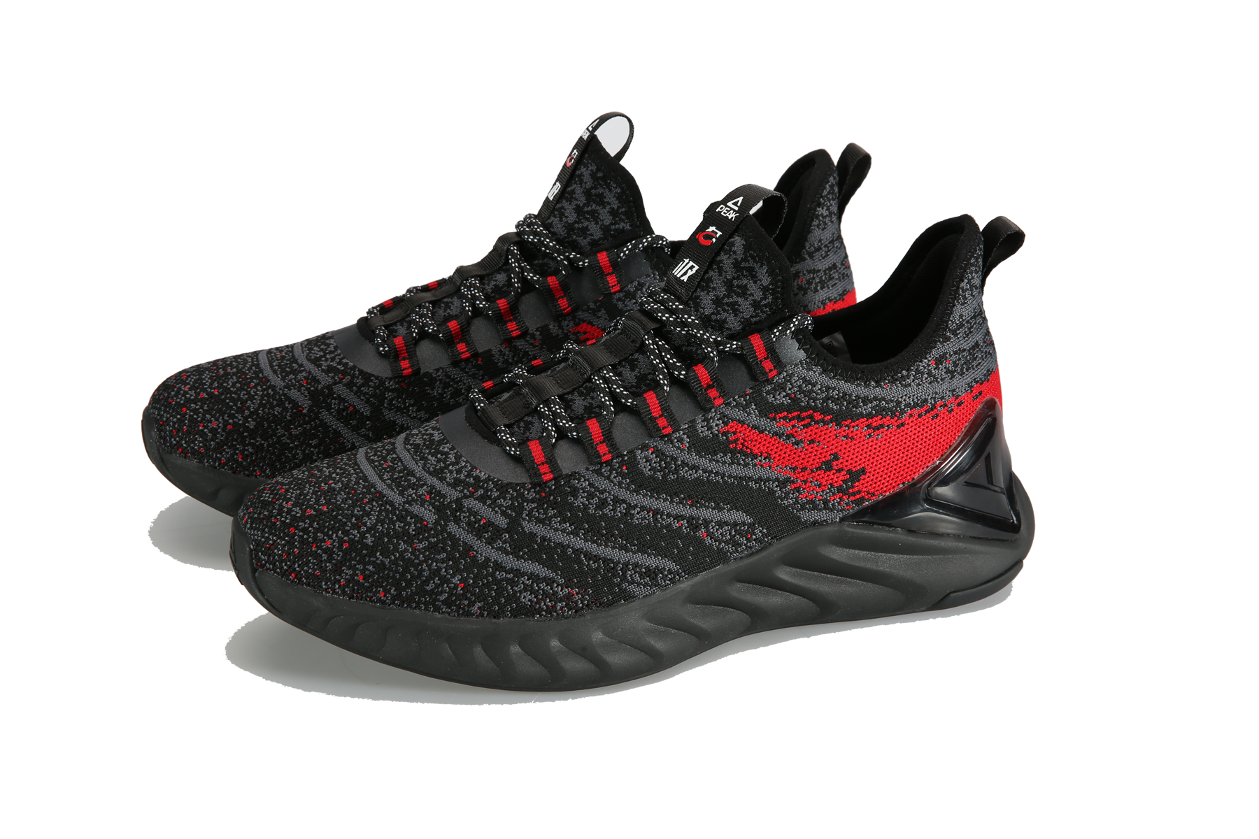 new running shoe Peak TAICHI grey/red
